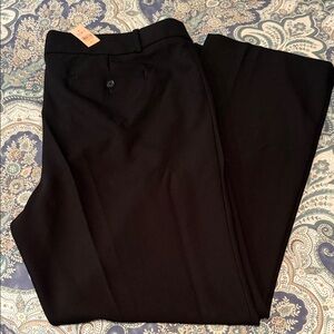 LOFT Black Plus Size Dress Pants